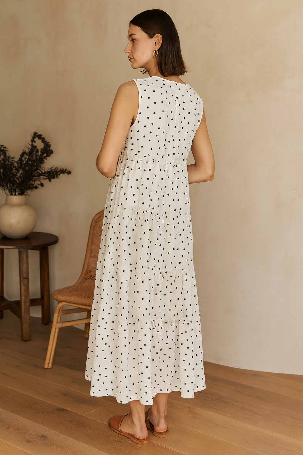 Amber - Elegante Geel-Zwarte Jurk