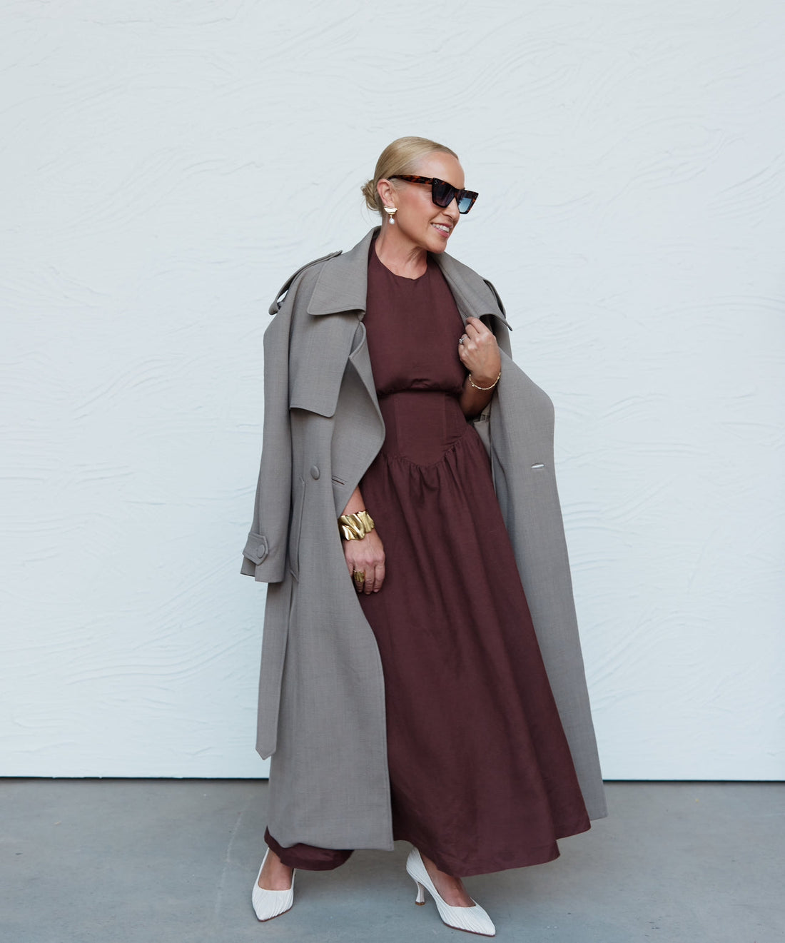Vera - Halter Maxi Linnen Jurk
