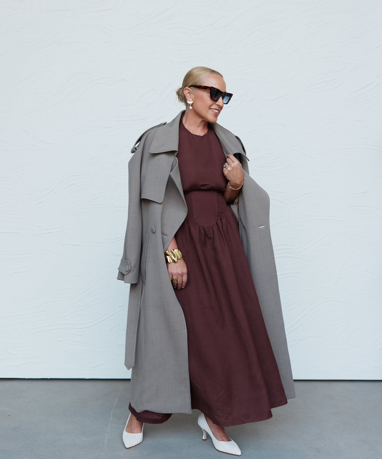 Vera - Halter Maxi Linnen Jurk